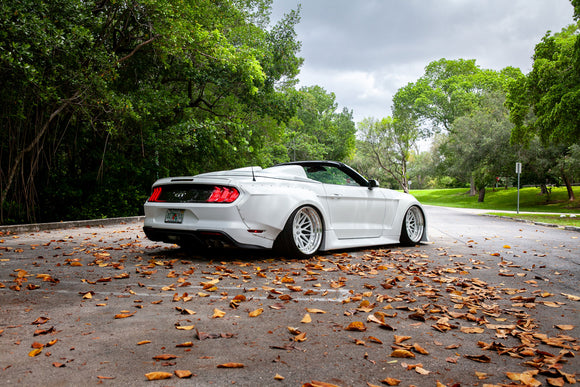 Dressing a 0-Mile Mustang GT Convertible into a Clinched WideBody Kit + Spider Top