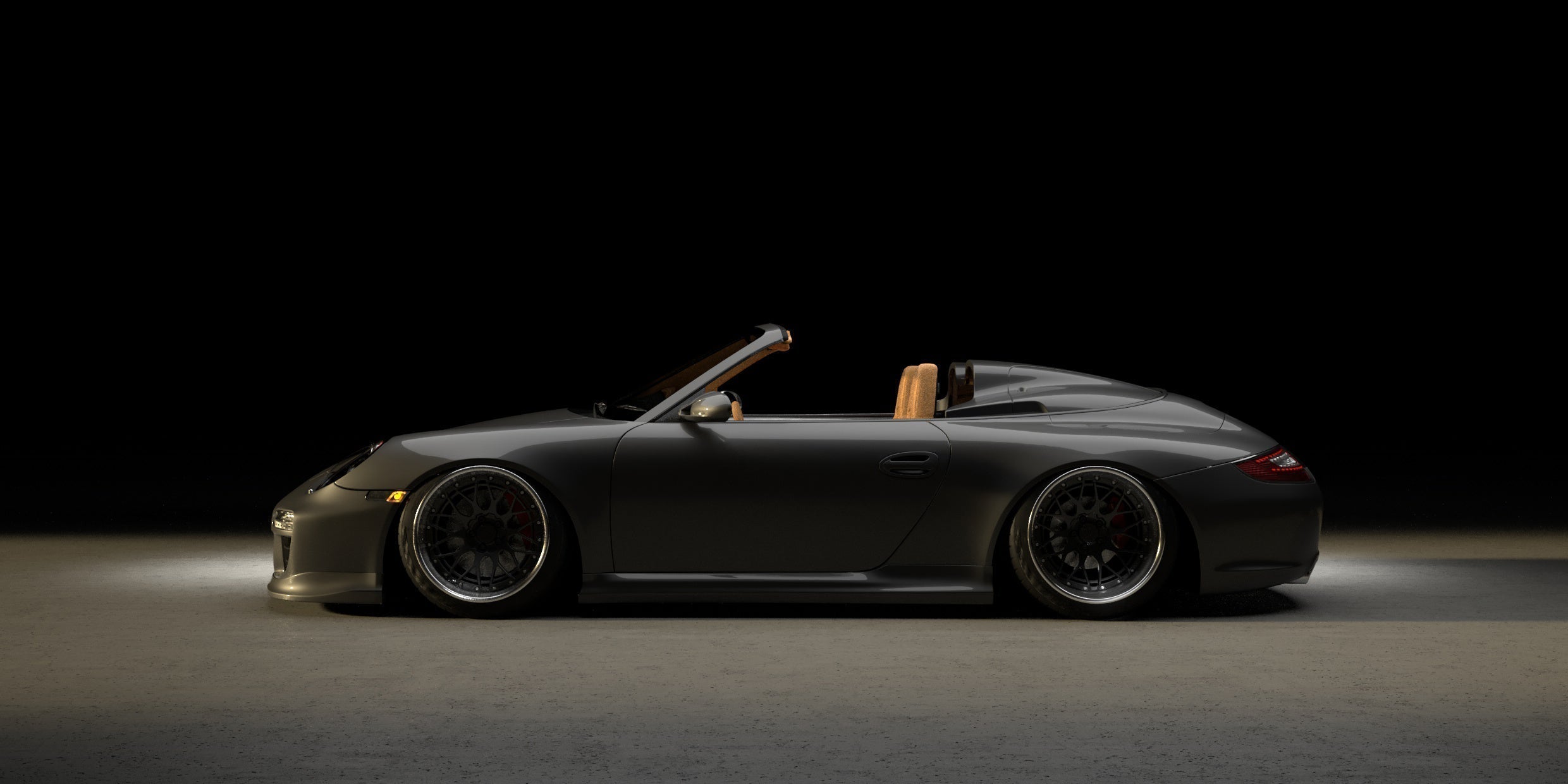 All in with Clinched Spider Top for Porsche 996/997