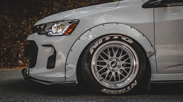 Glider 7cm (2.8") Universal Fender Flares