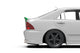 Clinched ducktail spoiler on Lexus IS300 / Toyota Altezza XE10, side view render