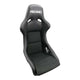 Recaro Pole Position (ABE) seat — Black Imitation Leather / Black Dinamica (view 4)