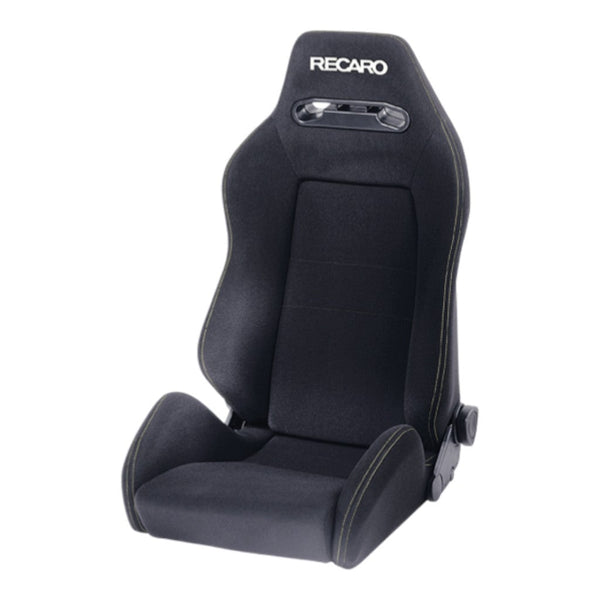 Recaro SR5-Speed seat — Black Velour, Gray Logo